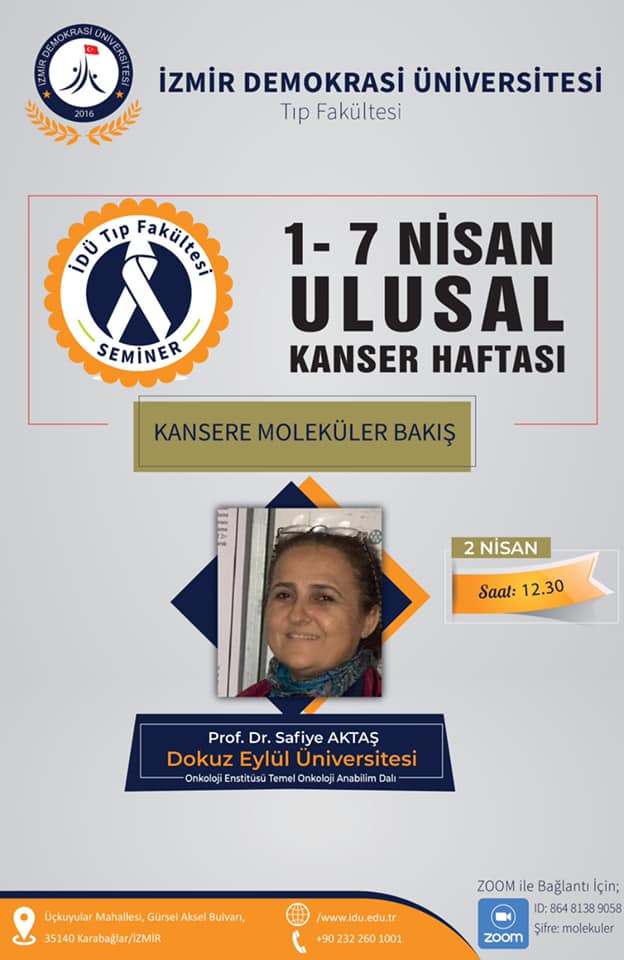 2021 Yılı 1-7 Nisan Ulusal Kanser Haftası Etkinlikleri-2